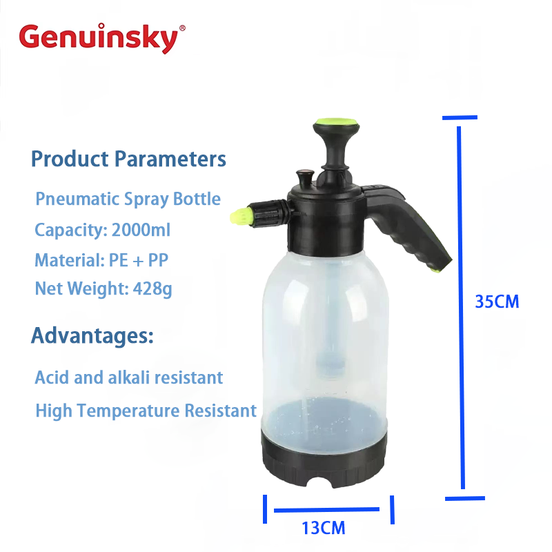 Hvorfor er 2L låsetryksprøjten en fremragende hjælper til sprøjteopgaver?
