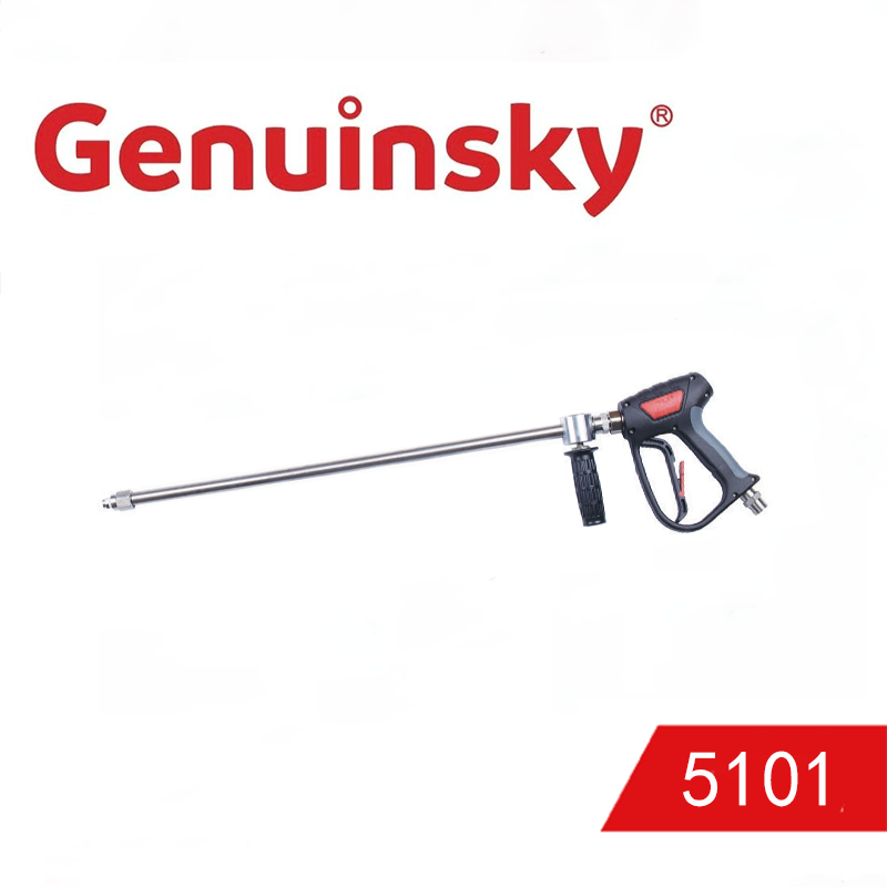 Hvorfor kan Model 5101 500 kg ultra-højtryksvaskelansen effektivt fjerne genstridige pletter i industrielle omgivelser?