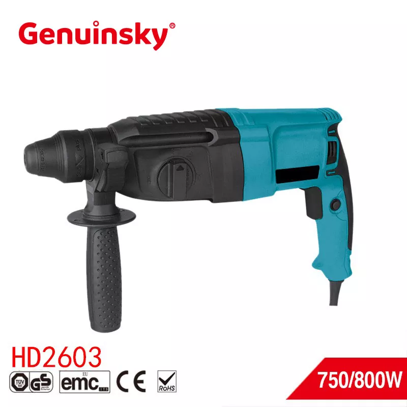 26 mm 4 funktion hammer bor 750W
