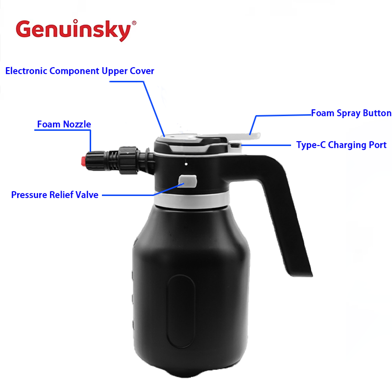 Elektrisk skumsprøjte