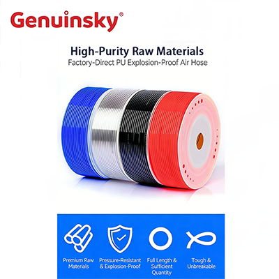 Eksplosionssikker PU-luftslange med høj renhed